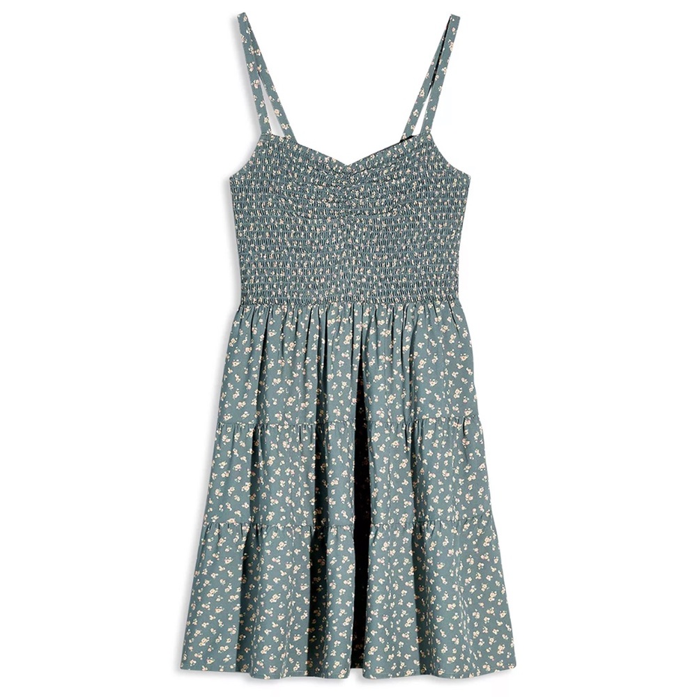 NWT Madewell Smocked Floral Dress - on Bloomie’s site for $118 - super cute!
